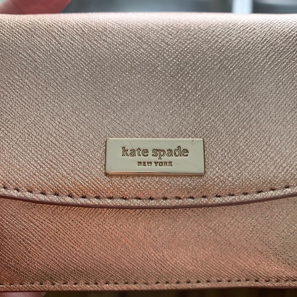 Rose Gold Kate Spade Wallet - Picture 2 of 5